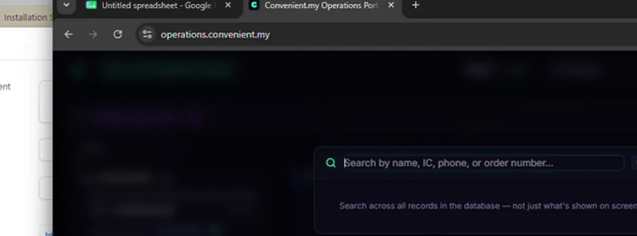 operations.convenient.my Find Case search