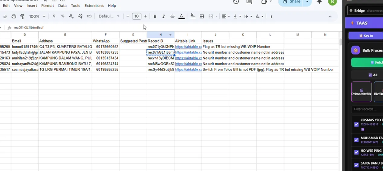 operations.convenient.my Find Case lookup